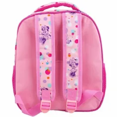 Luna: Minnie miš zaobljeni dvokomorni školski ruksak 27x10x31cm slika 2