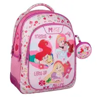 Luna: Must Team Disney princeze zaobljeni ruksak s 3 pretinca 32x18x43cm