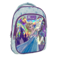 Luna: Must Team Elsa iz Snježnog kraljevstva zaobljeni školski ruksak s 3 pretinca, 32x18x43 cm
