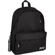 Luna: Must Team Monochrome crna školska torba, ruksak 32x17x42 cm
