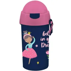 Luna: Must Team boca za vodu s djevojačkim uzorkom, razne vrste, 500 ml, 1 kom slika 2