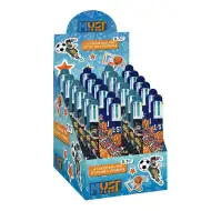 Luna: Must Team kemijska olovka s dječačkim uzorkom, 6 boja, razne vrste, 1 komad