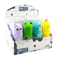 Luna: Must Team silikonska pernica s motivom životinja, više vrsta, 1 komad