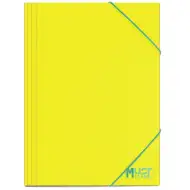 Luna: Must Team žuta mapa s gumicom 25x35 cm