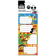 Luna: Naljepnice za bilježnice s Mickeyjem Mišem i prijateljima, pakiranje od 20 komada