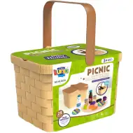 Luna: Piknik set za igru u košari, 25 dijelova