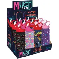 Luna: Plastična bočica s motivom Must Team sa slamkom, razne varijante, 500 ml, 1 komad