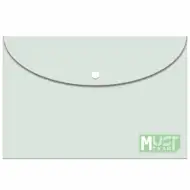 Luna: Plastična mapa za dokumente pastelno zelene boje u A4 formatu