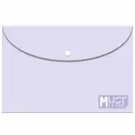 Luna: Plastična mapa za dokumente u pastelnoljubičastoj boji, veličine A4.