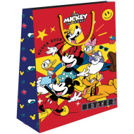Luna: Poklon-vrećica s uzorkom Mickey Mouse i prijatelji 33x12x45cm