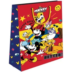 Luna: Poklon-vrećica s uzorkom Mickey Mouse i prijatelji 33x12x45cm