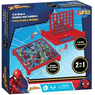 Luna: Spider-Man 2 u 1 Četiri u nizu i Zmije i ljestve društvena igra