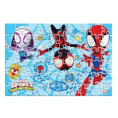 Luna: Spidey 2u1 puzzle od 60 dijelova i figura Spideyja slika 2