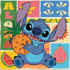 Luna: Stitch slagalica od 42 dijela za bojanje slika 2