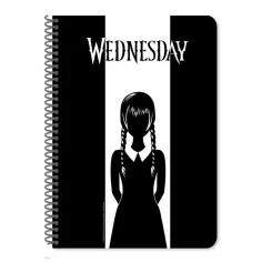 Luna: Wednesday bilježnica sa spiralom, A/4, 60 stranica, dvije varijante, 1 komad slika 3