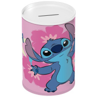 Luna: metalna kasica u obliku cilindra s motivom Disneyjevog Stitcha 10x15 cm