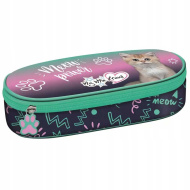 MLF Kitty Party ovalna pernica s mačkama PC01 23x9,5x6cm