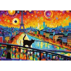 Mačka u Parizu slaže puzzle od 1000 dijelova - Trefl slika 2
