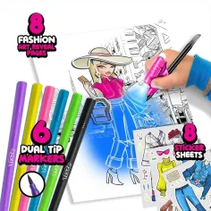 Magic Trace studio: Sjajno crtanje - modni set za početnike slika 2