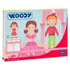 Magnetna slagalica u kutiji - Modni salon - Woodyland