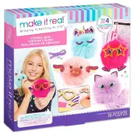 Make It Real: Set za izradu slatkih pahuljastih kuglica, 4 komada