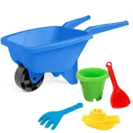 Mala pješčana kolica plave boje s dodacima - Wader