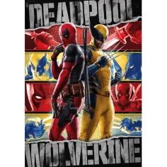Marvel: Deadpool i Wolverine 1000-dijelna slagalica - Clementoni slika 2