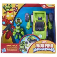 Marvel: Iron Man 2 u 1 Mech Hulk auto i set figura - Hasbro