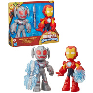 Marvel: Iron Man Awesome Friends - Iron Man i Ultron Clash set figura 23 cm – Hasbro