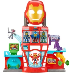 Marvel: Iron Man glavni stožer igraći set s figuricama - Hasbro slika 3