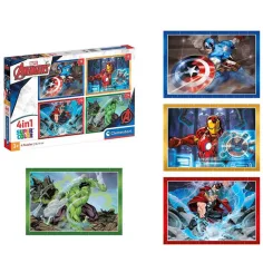 Marvel: Osvetnici 4u1 Supercolor puzzle - Clementoni slika 2
