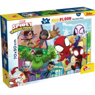 Marvel Spidey 2 u 1 maxi puzzle od 24 dijelova i bojanka 70x50cm - Lisciani
