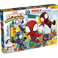 Marvel Spidey 2 u 1, puzzle od 24 dijelova i bojanka 35x25 cm - Lisciani