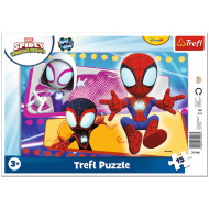 Marvel Spidey Paukova ekipa 15-dijelna slagalica s okvirom - Trefl