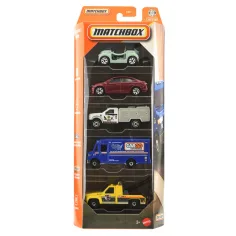 Matchbox: Metro set od 5 malih autića 1/64 - Mattel