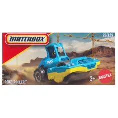 Matchbox Road Roller plavi autić 1/64 – Mattel