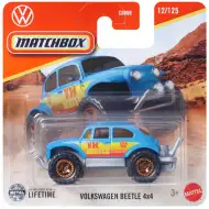Matchbox: Volkswagen Beetle 4x4 plavi autić 1/64 - Mattel