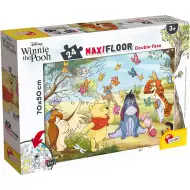 Medo Winnie 2 u 1 maxi slagalica od 24 dijela i bojanka 70x50 cm - Lisciani