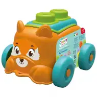 Meke za razvoj vještina u mekanoj kutiji s kockama s kotačićima - Clementoni