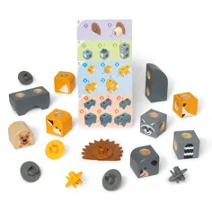 Melissa&Doug: Blockables - Drvene životinje iz šume - igračka set - Spin Master slika 2