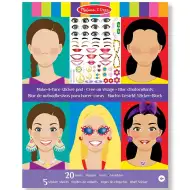 Melissa &amp; Doug: Napravi lice kreativni set s naljepnicama