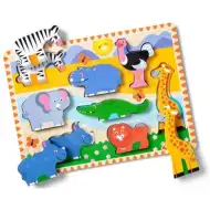 Melissa&amp;Doug: Životinjski puzzle - Safari - Spin Master