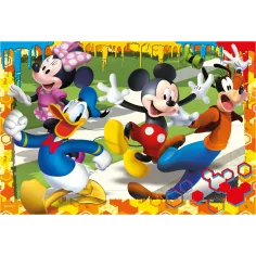 Mickey Mouse 2 u 1, puzzle od 250 dijelova i bojanka 50x35cm – Lisciani slika 2