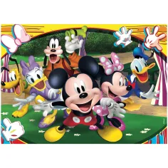 Mickey Mouse 2 u 1, slagalica od 48 dijelova i bojanka 35x25 cm – Lisciani slika 2