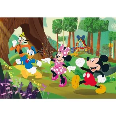 Mickey Mouse i prijatelji šumska avantura 104-dijelna maxi supercolor slagalica - Clementoni slika 2