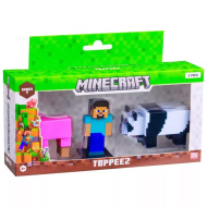 Minecraft 3D Toppeez 2. serija, set od 3 figurica, razne vrste - 1 kom