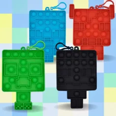 Minecraft Bubblers Mini Pop-it iznenađenje privjesak 1 komad slika 2