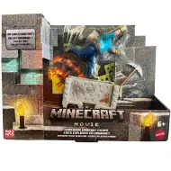 Minecraft Film - Steve i rudarski vagon komplet za igru - Mattel