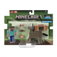 Minecraft: Steve i Magarac figurica set - Mattel