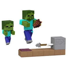 Minecraft: Zamka sa strijelama zombija akcijska figura - Mattel slika 3